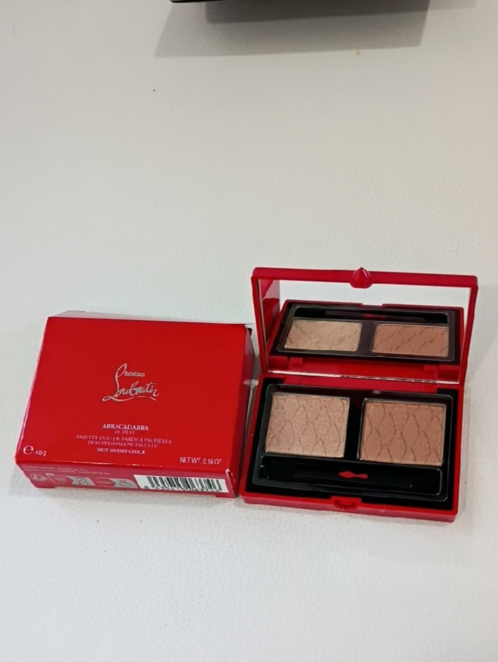 Christian Louboutin Eyeshadow Duo in Champagne and Warm Brown